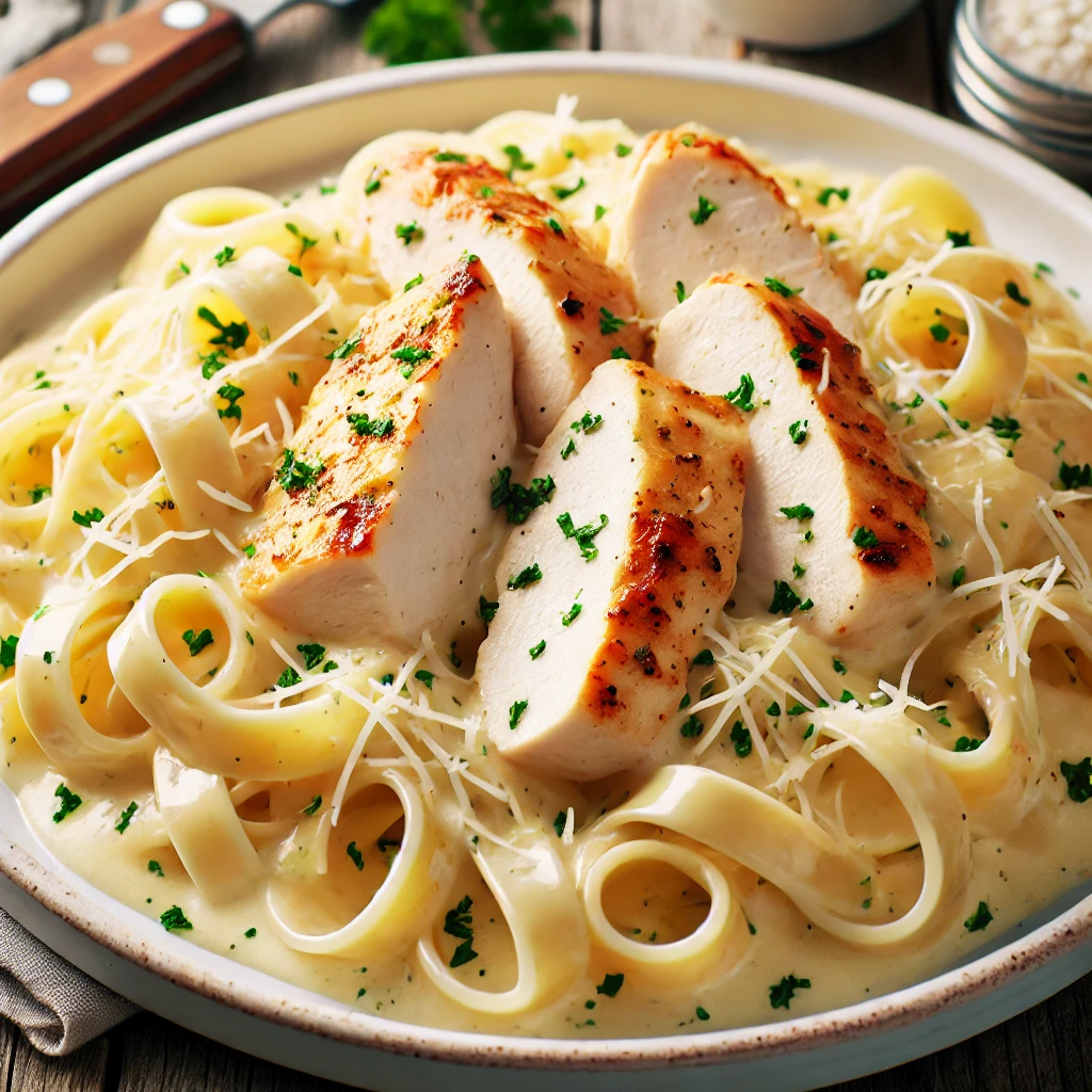 Easy Chicken Alfredo Pasta Recipe