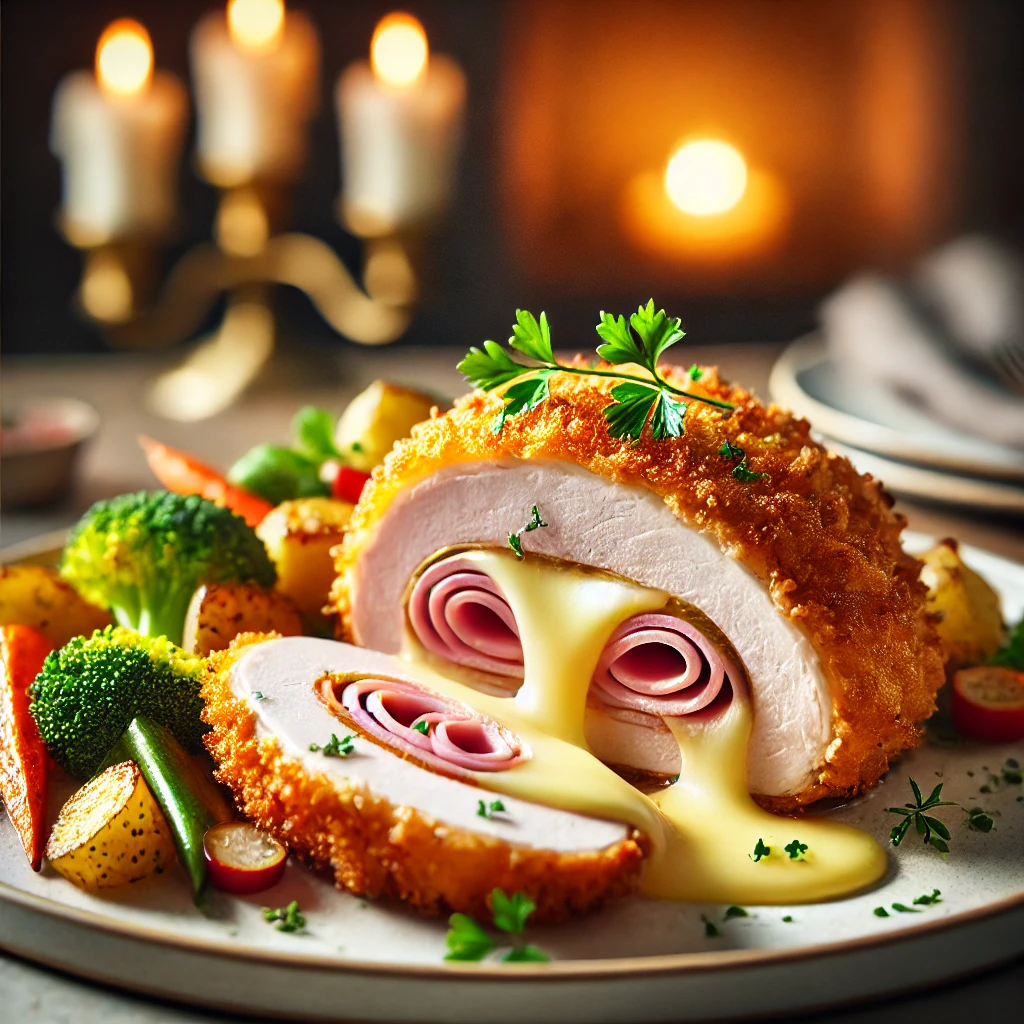 Swiss Chicken Cordon Bleu