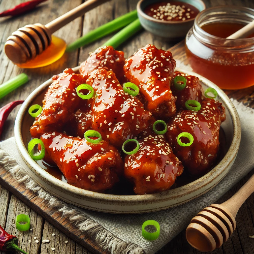 Spicy Honey Chicken Wings: The Perfect Combination of Heat and Sweet