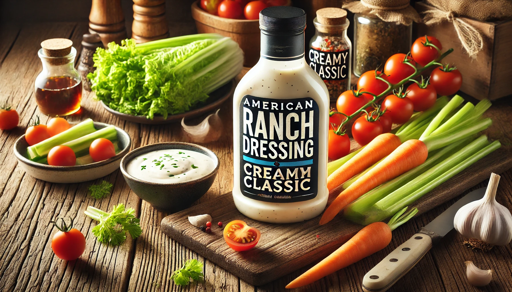 American Ranch Dressing: The Creamy Classic