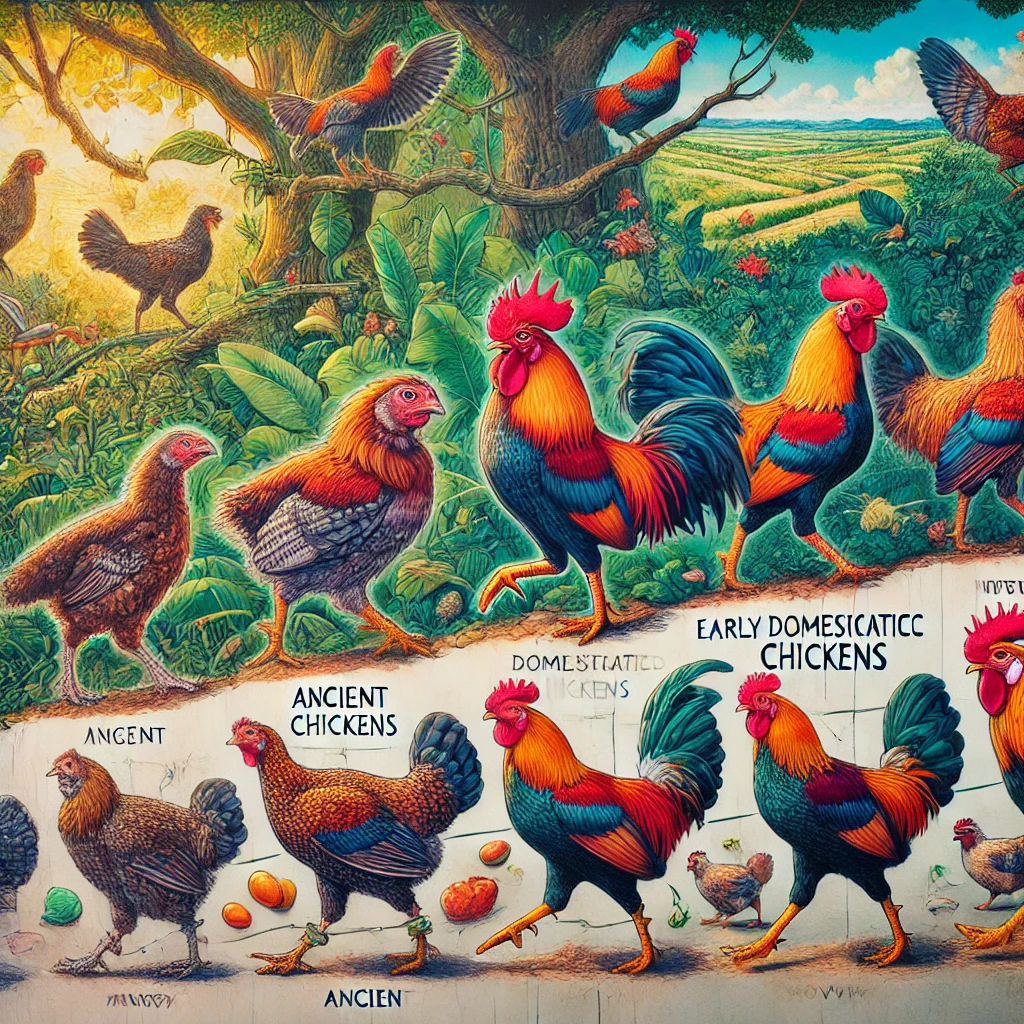 What Is the History of the Appearance of Chicken?