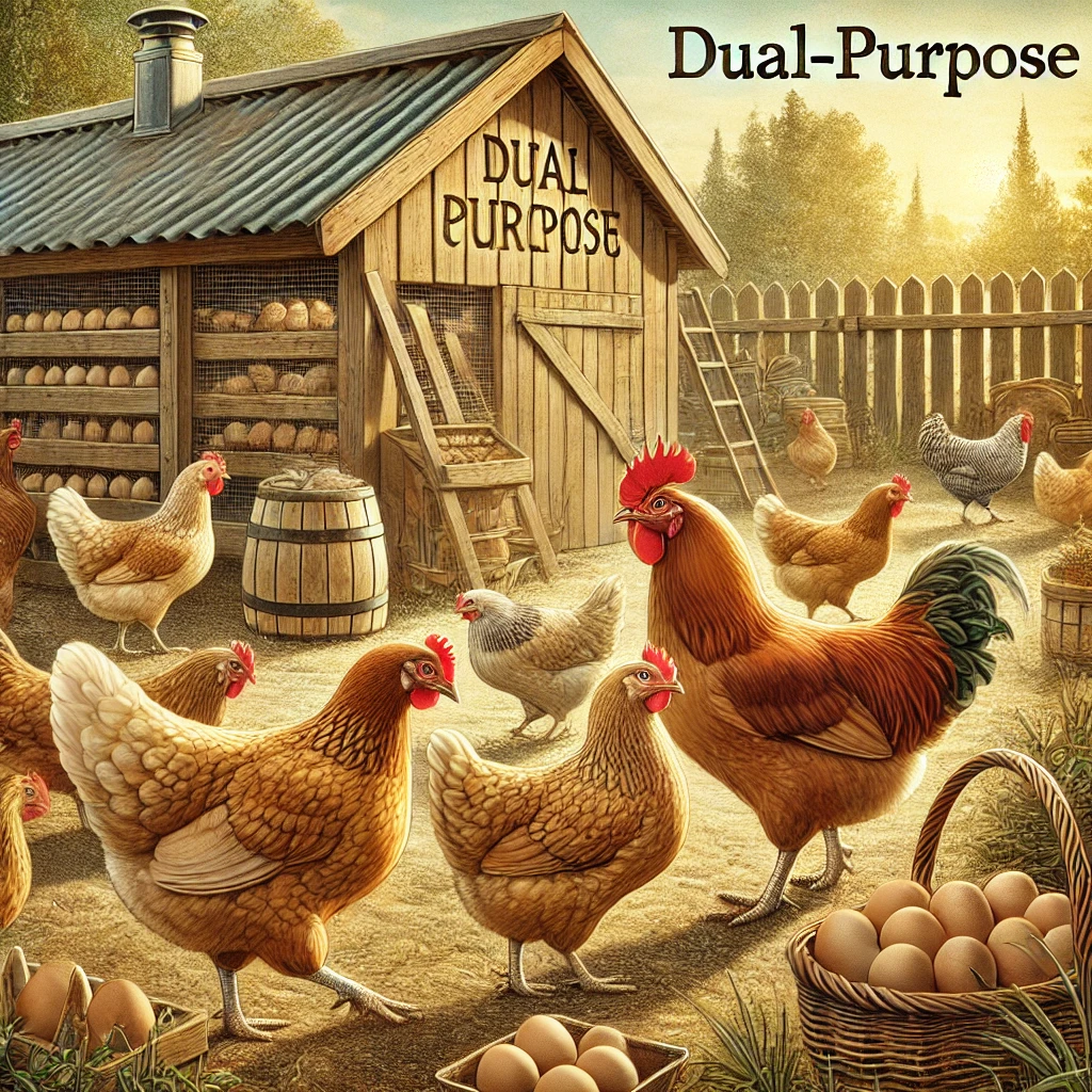 Dual-Purpose Chickens: Balancing Eggs and Meat Production