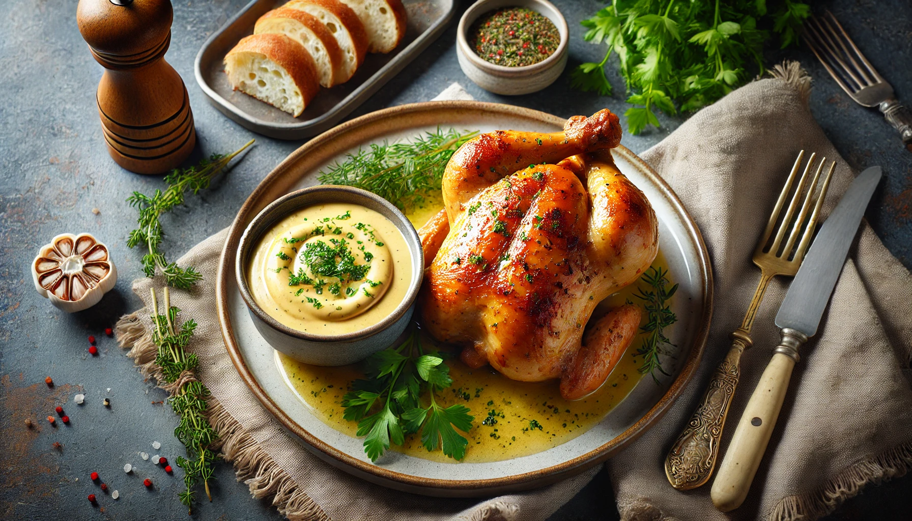 Béarnaise Sauce (France) for Chicken: A Rich and Buttery Classic